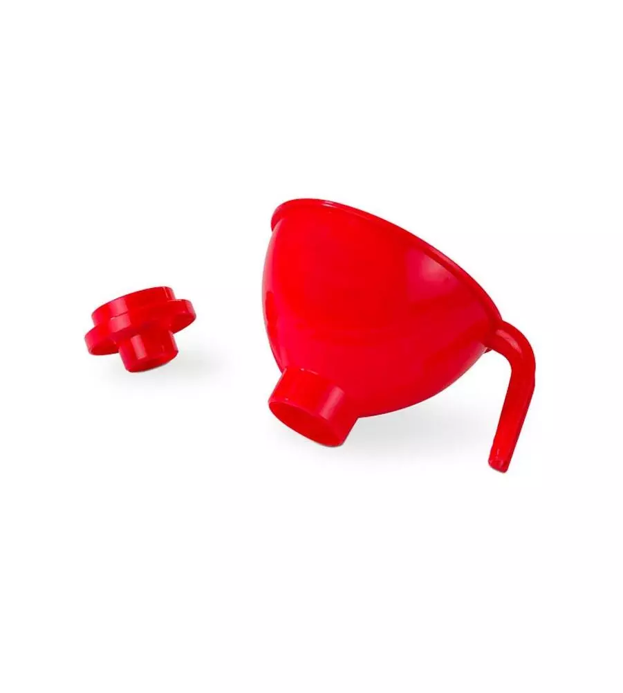 IMBUTO PER VASI DA CONSERVA IN PLASTICA ROSSO